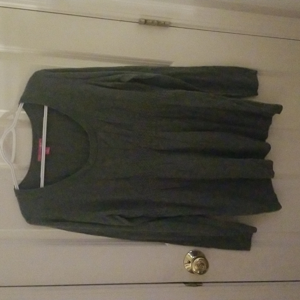 Long Sleeve Sweater, Liz Lange Maternity, XL, Gray